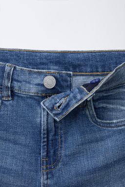 STRAIGHT DENIM BERMUDA SHORTS - Zara фото 3
