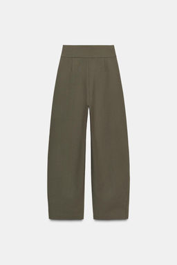 BALLOON TROUSERS WITH PLEATS - Zara фото 5