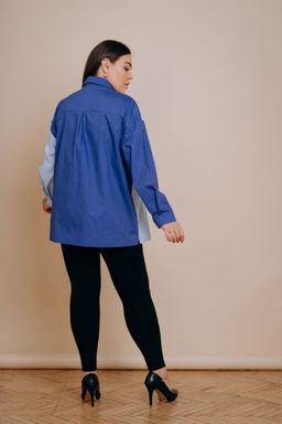Рубашка Luxury Moda 1375 синий