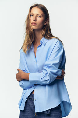 BASIC OXFORD SHIRT - Zara фото 6