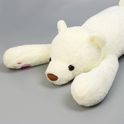 Мягкая игрушка без наполнителя «Медведь», 100 см, цвет белый