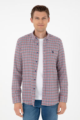 Мужская рубашка Saks с длинным рукавом Неожиданная скидка в корзине - U.s. polo assn фото 3