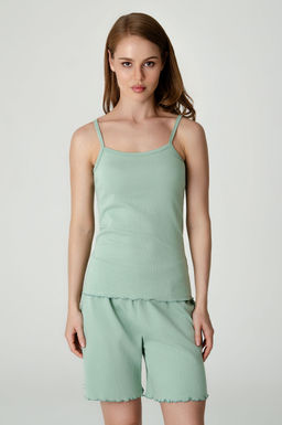 Арт.9177/1 Пижама с шортами 44-50 (4 шт) Цвет:полынь