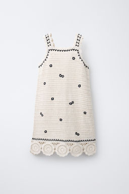 FLORAL KNIT DRESS