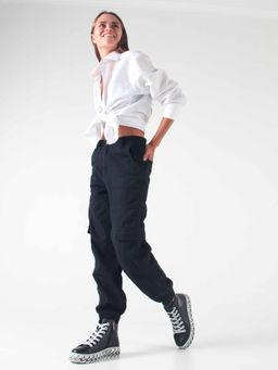 Ботинки 213.icebergw. black/Байка