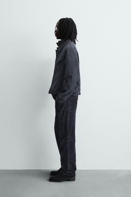 CROPPED FIT CORDUROY JACKET - Zara фото 4