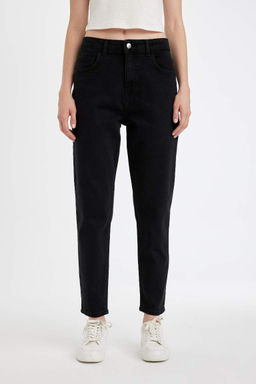 Lina Comfort Mom с высокой талией, удобная посадка, легкие, облегающие, до щиколотки, джинсовые брюки