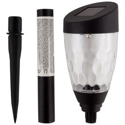 Фонарь садовый P-02 (пластик), высота 29,5см, диаметр 4,5*4,5см, арт. 159730