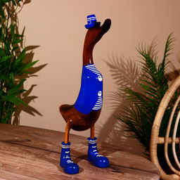 Сувенир «Утка - морячок», 50 см, дерево