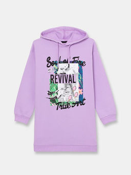 CRB wear/CSJG 63067-45-308 Платье для девочки, лаванда/Ex.Cherubino фото 2