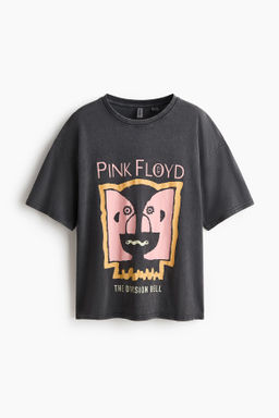 Camiseta oversize estampada - H&m фото 6