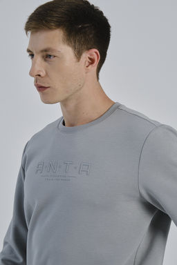 Свитшот Серо-зеленый - Anta фото 3
