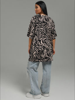 Шарм футболка женская (зебра)