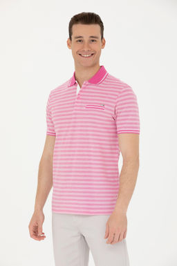 Мужская розовая футболка Неожиданная скидка в корзине - U.s. polo assn фото 10