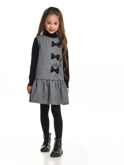 Платье (сарафан) в клетку UD 6181 черная клетка - Mini maxi фото 4