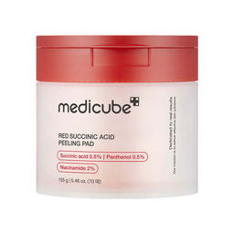 Medicube Red Succinic Acid Peeling Pad, 70ea - Отшелушивающие пэды с янтарной кислотой