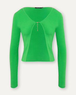 Кардиган с застежкой на цепочку - Incity фото 3