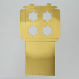 Цена за 5 шт. Коробка для капкейка «С Новым годом», 16×16×11.5 см