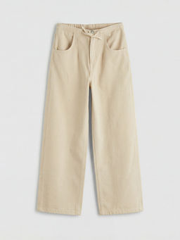 Wideleg Gabardin K?z ?ocuk Pantolon