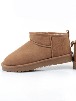 04-PF8300-2 LT. BROWN Угги женские (натуральная замша, 100% шерсть)