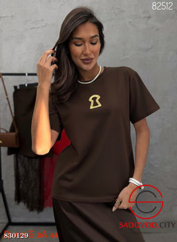 Футболка женская из хлопка