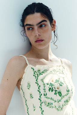 Vestido de algod?n con vuelo - H&m фото 4