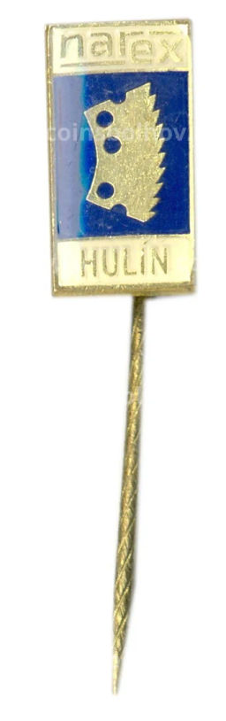 Значок рекламный Natex Hulin