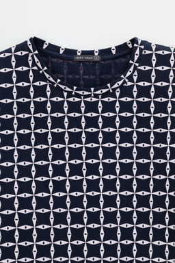 VERY NEAT _ ЕВТ 3197/индиго,морская клетка фуфайка жен фото 4