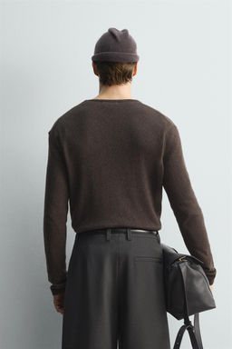 WOOL BLEND JUMPER LIMITED EDITION - Zara фото 3