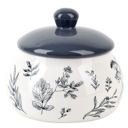 Медовница Луговые травы d=13,5см. h=11,5см. v=500мл. (керамика) (подарочная упаковка)