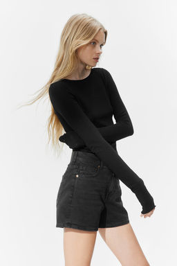 Vaquero corto Regular - H&m фото 3