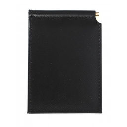 Зажим для купюр Croco-зк-301 (6 карм) натуральная кожа черный сафьян (221) 263524  фото 2