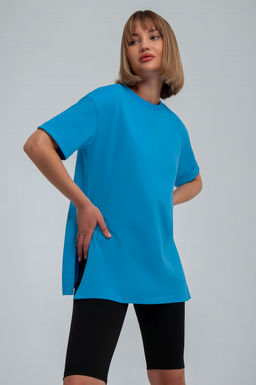 Арт. 31118 Футболка женская 44-52 (5 шт) Цвет:Голубой - Калинка фото 8
