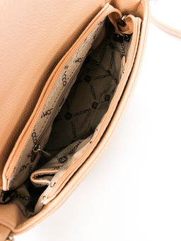 LACCOMA сумка Молли-Y2005-телесный эко кожа хлопок фото 6