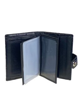 Кошелек-органайзер мужской из искусственной кожи, цвет черный - Greta фото 2