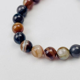 Браслет из камня Агат 17 см