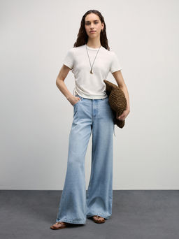 Футболка со сборками / Zarina фото 2