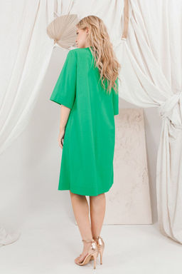 Платье AMORI 9698 яркя зелень  фото 3