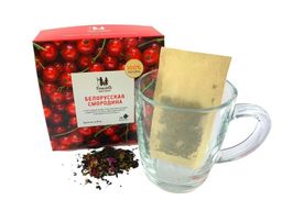 Камлёвъ Черный чай Белорусская смородина, 48 г (16 саше) - Камлевъ фото 4