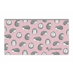 Папка для документов пластиковая арт. 53233/ 12 ЕЖИ (полипропилен, 26х14 см, одно отделение (-я), ги