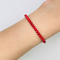 Браслет из Коралла - Радуга самоцветов фото 2