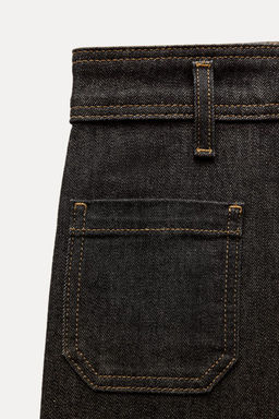 ZW COLLECTION HIGH-WAIST WIDE-LEG JEANS WITH POCKETS - Zara фото 25