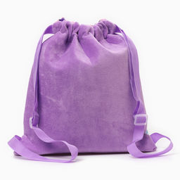 Сумка детская «Оленёнок», 35×30 см, фиолетовая