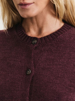 Вязаный кардиган с коротким рукавом / Zarina  фото 6