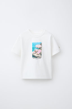 CAMISETA ESTAMPADO FOTOGRAF?A / Blanco