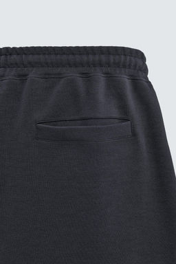 BERMUDA JOGGER RELAXED FIT INTERLOCK / Azul profundo - Zara фото 9