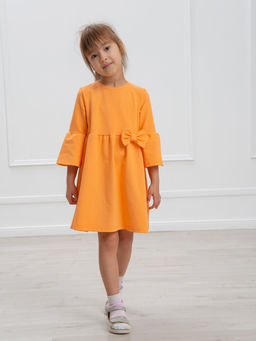 Платье Леди, цвет Персик, 78% х/б 16% пэ 6% лайкра