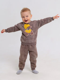 Костюм для мальчика с начесом Футер - Оптима фото 8