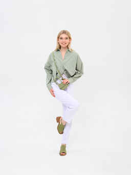 Босоножки EDART 4013.23663 bе. Олива орех