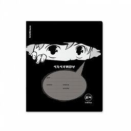 Цена за 10 шт. Тетрадь школьная ученическая ErichKrause Watching You, 24 листа, линейка, выборочный УФ-лак (в плёнке по 10 шт.)_MIX-PACK  фото 6
